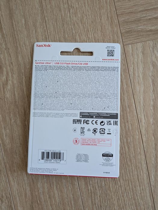 Pendrive SanDisk Ultra USB 3.0 Flash Drive 64 GB 130 MB/s