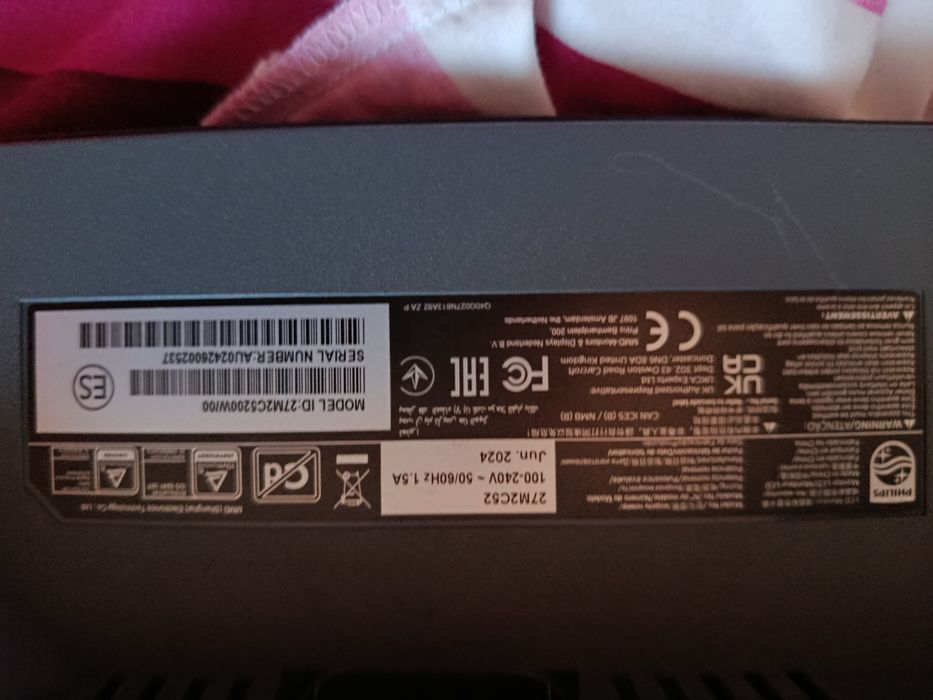 Monitor Philips Evnia 5000 27M2C5200W/00 27"