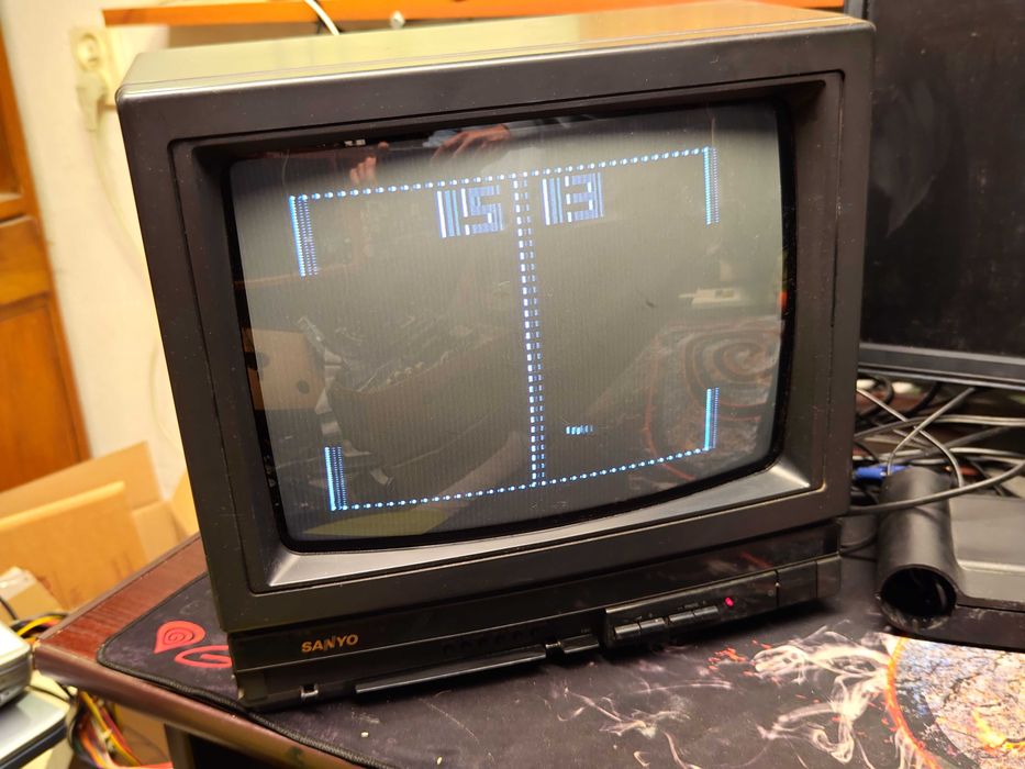 Telewizor Sanyo C14EA67EX 14 cali CRT retro vintage