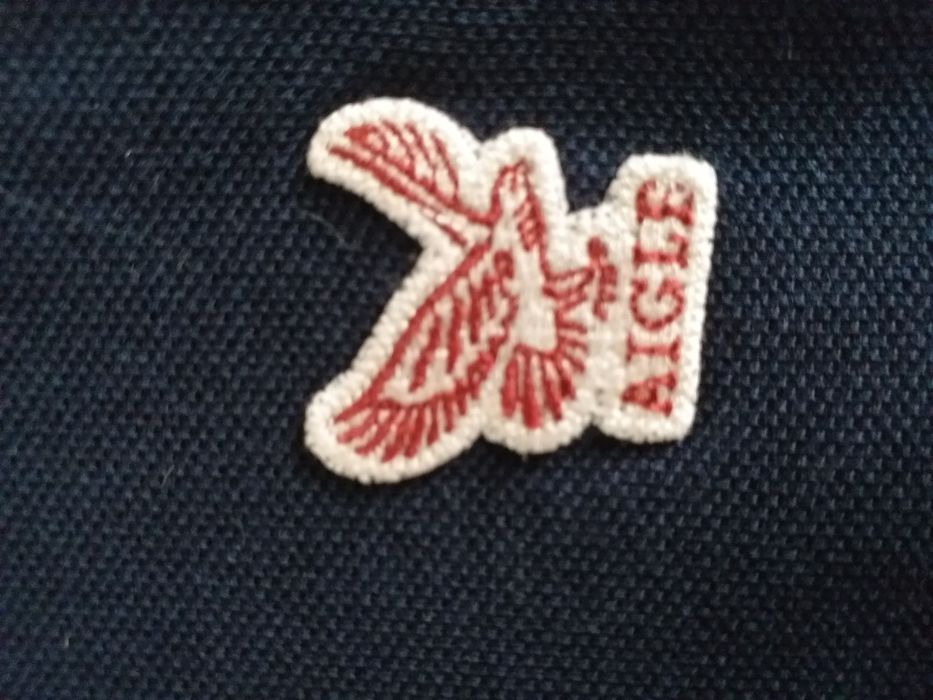 Polo Aigle azul marinho