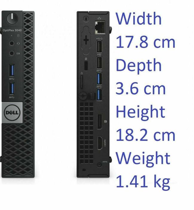 Dell OptiPlex 3040 Micro Core i5-6400T 2.2 - SSD 240GB - 16GB