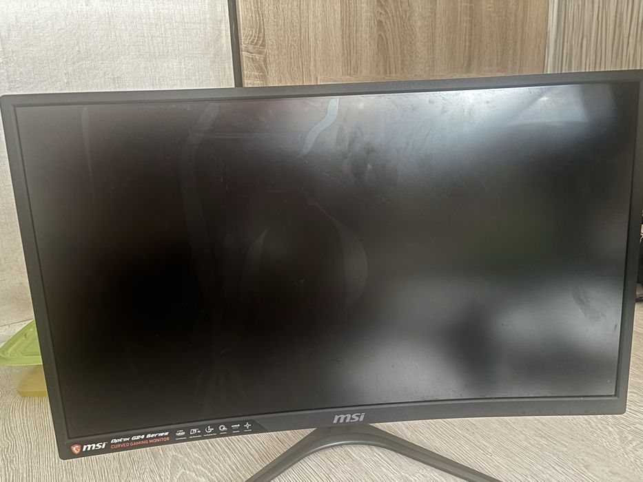 MSI Optix G241VC 75Hz – uszkodzona matryca – na części