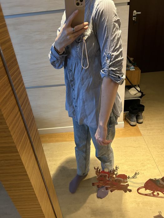 Bluzka w paski, bluzka ciążowa i do karmienia