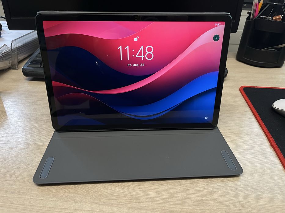 Планшет Lenovo Tab M11 8/128 WiFi (ZADA0309UA) Luna Grey + Case&Pen