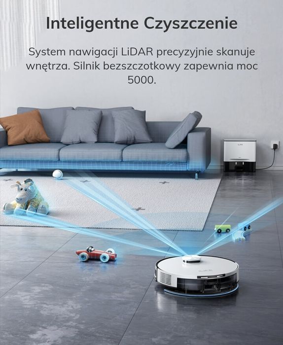 Nowy Robot ILIFE A30 Pro  Odkurzanie Mopowanie Laser LIDAR odkurzacz