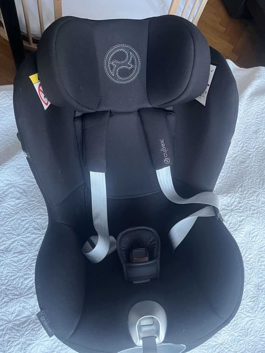 Cybex Sirona Z2 i-Size Deep Black + baza Z2 (ISOFIX) – fotelik 0–18 kg