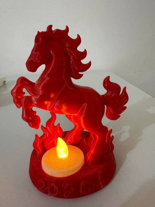 Фігурка «Вогняний Кінь 2026» Огненная лошадь
