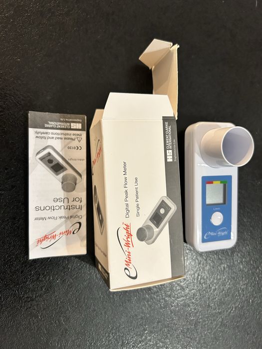 Pikflomertr Mini-Wright Digital Peak Flow Meter
