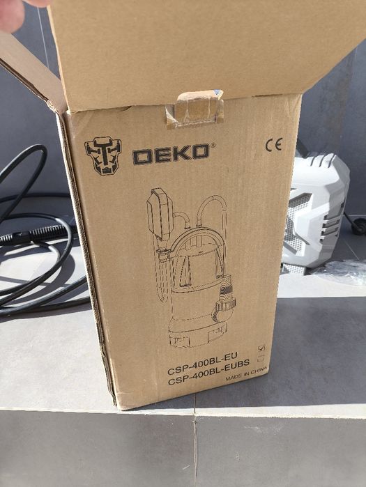 Bomba de água submersível elétrica de 400 W