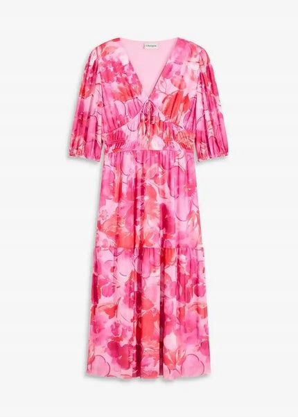 B.P.C sukienka siateczkowa midi wzory 44/46.