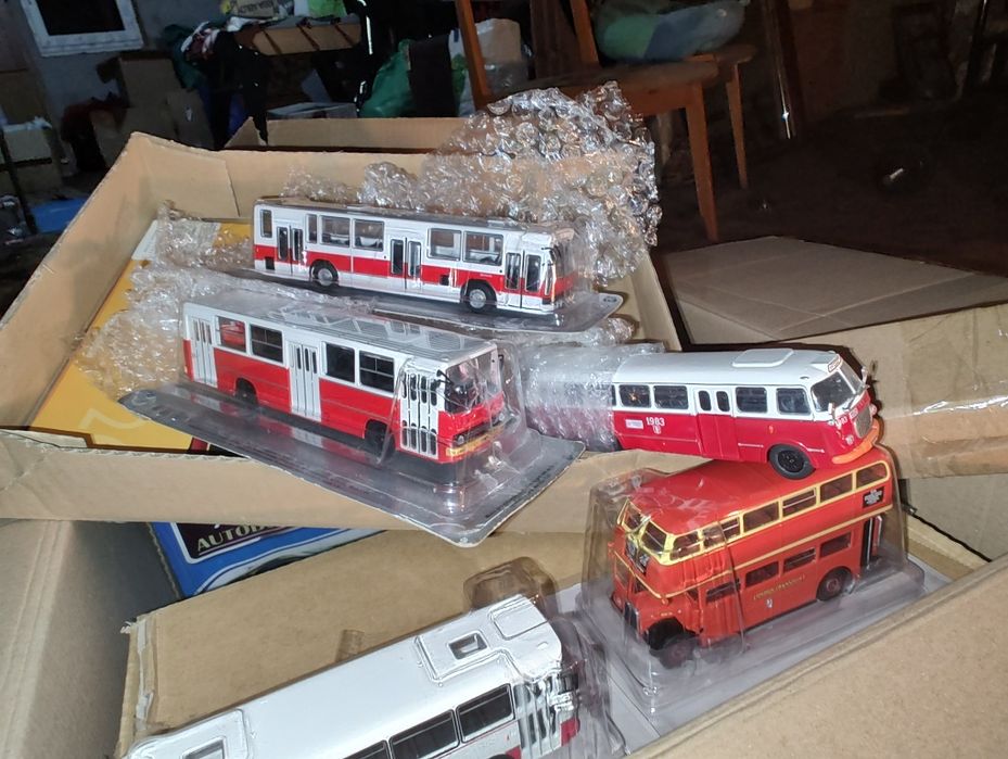 Kultowe autobusy PRL - pełna kolekcja, Jelcz, Ikarus, stan idealny