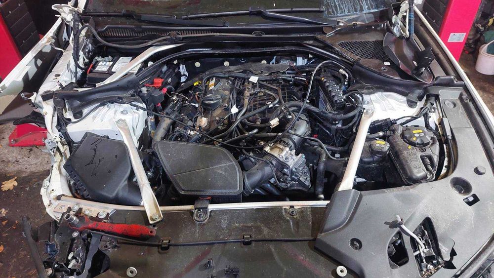 двигун 2.0 навісне патрубки шланг разборка bmw g 30 g30