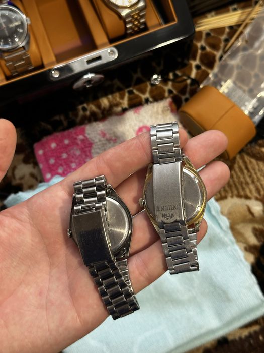 Наручные часы Слава и Orient