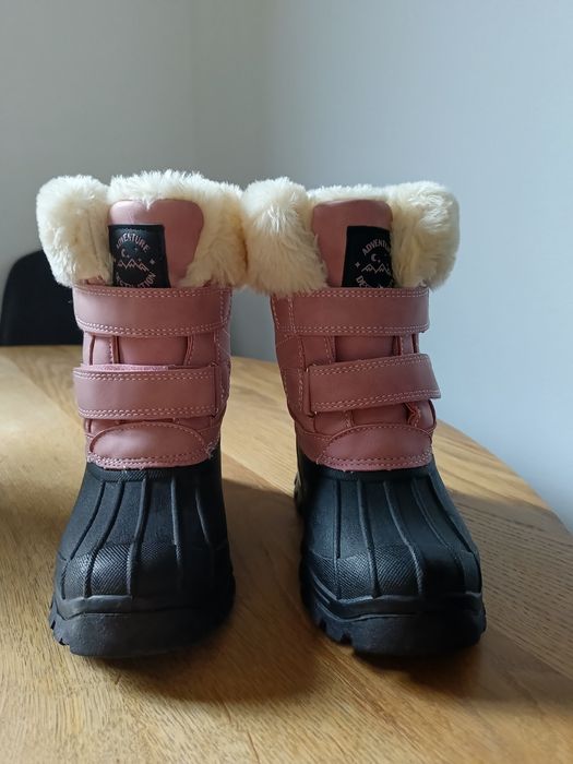 Buty sniegowe dla dziewczynki, smyk, rozmiar 26