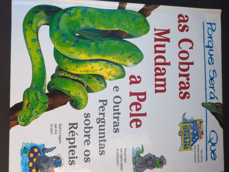 Porque Será Que as Cobras mudam a pele