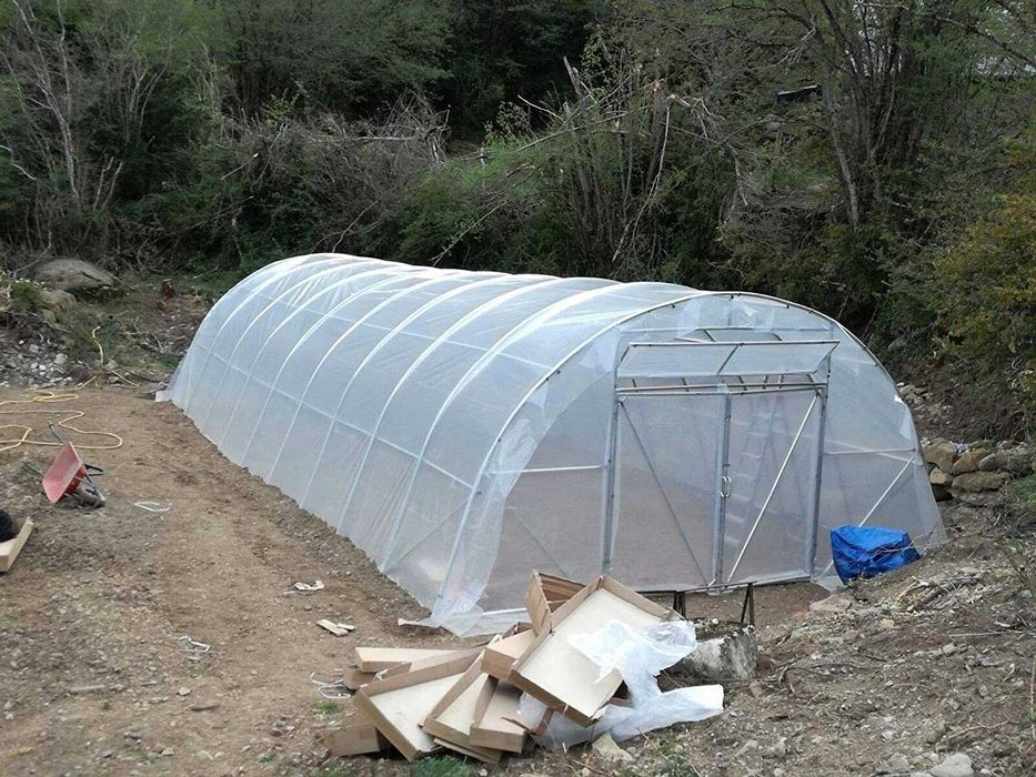 Estufa PRO Túnel com 6m X 30m