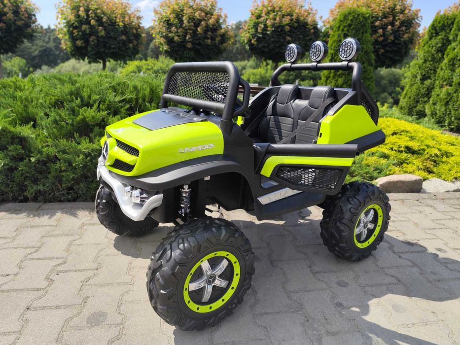Auto Na Akumulator Mercedes Unimog 4x4 Napęd - Pilot - NOWE