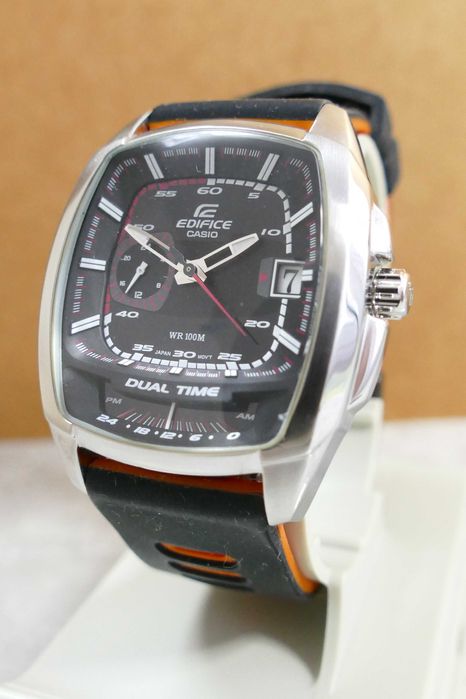 Casio EF 321 Dual Time ładny stan