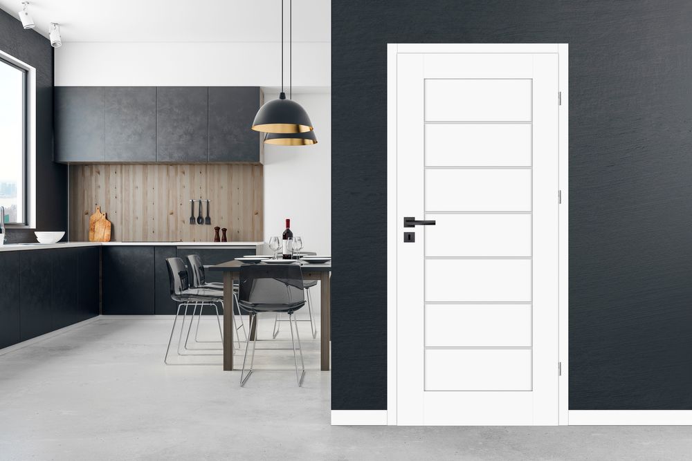 Drzwi wewnętrzne SELENA - Białe FV Gw24m - POLSKI PRODUCENT