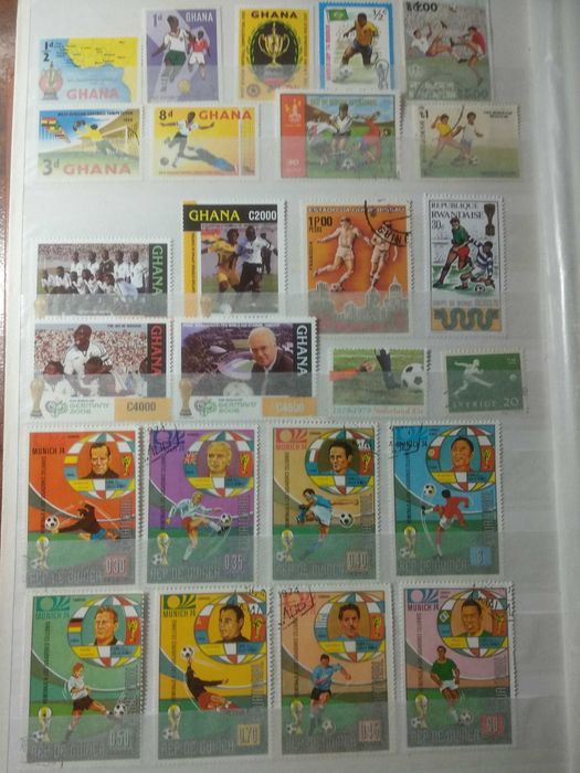 Selos tematica Futebol