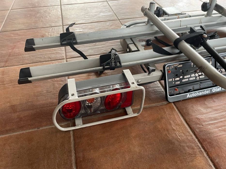 Велобагажник , велокріплення на фаркоп Eufab Carlo Plus