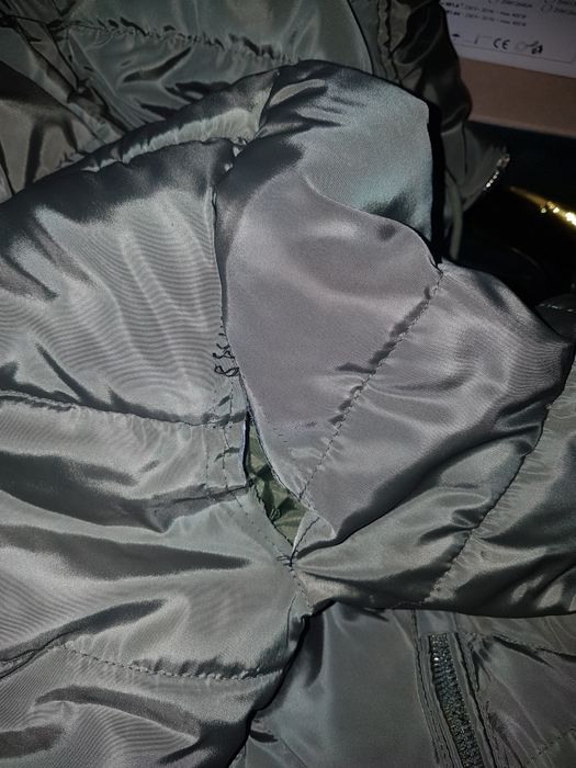 Kurtka parka khaki zimowa 38