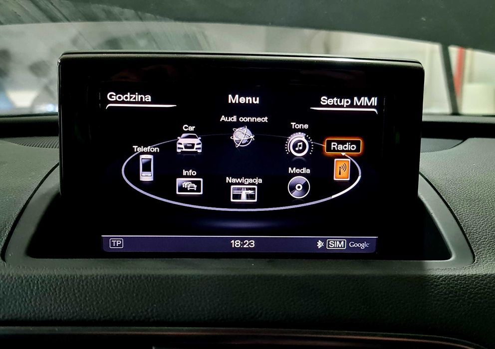 Polski jezyk MMI 3G+ Plus Audi Q3 Q5 A4 B8 A6 C7 A8 D4 konwersja USA
