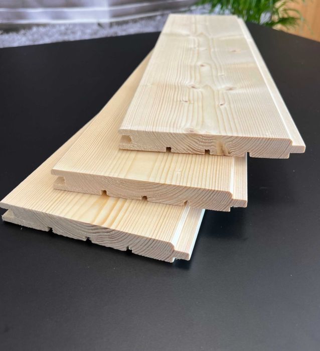 Deska tarasowa podłogowa elewacyjna półbal podbitka szalówka kantówka