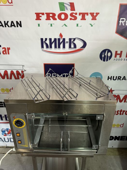 Гриль Для Кур Карусельний І Шампурний На 6 Курей!