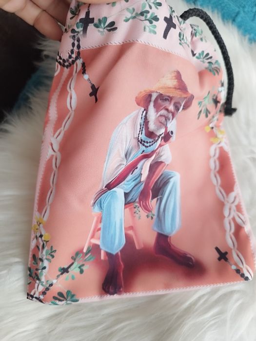 Saco para guias , bolsa preto velho