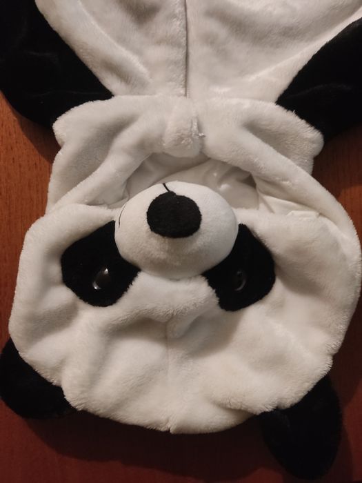 Disfarce de carnaval de panda 2 anos