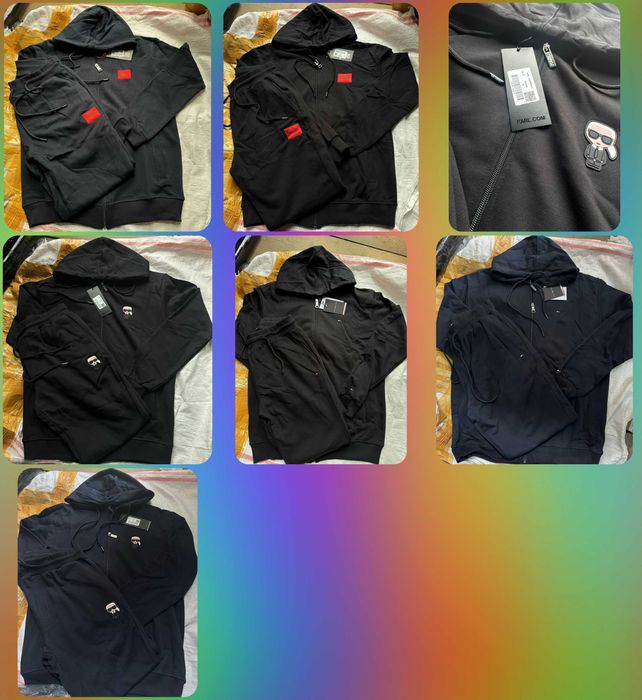 Komplety dresu męskie komplet dresu Hugo Boss Tommy Hilfiger OUTLET Karl