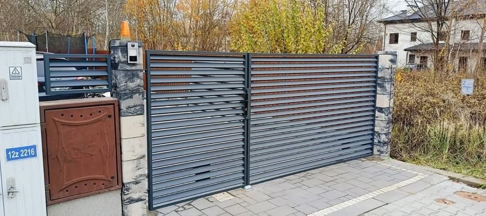 Bramy wjazdowe dwuskrzydłowe !