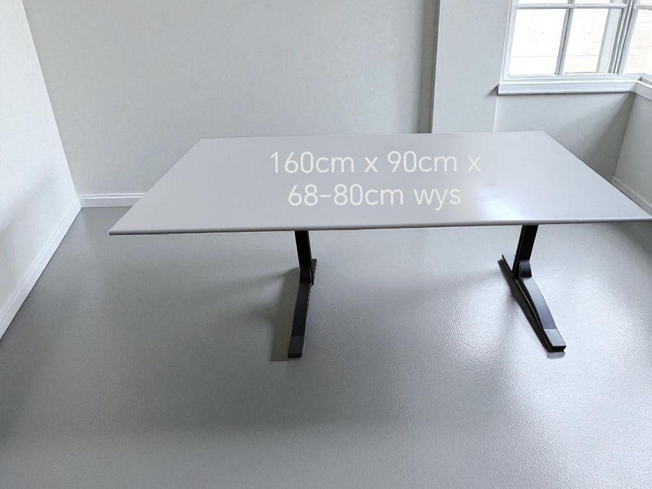 Biurko regulowane Elan 160x60 oraz 160x90