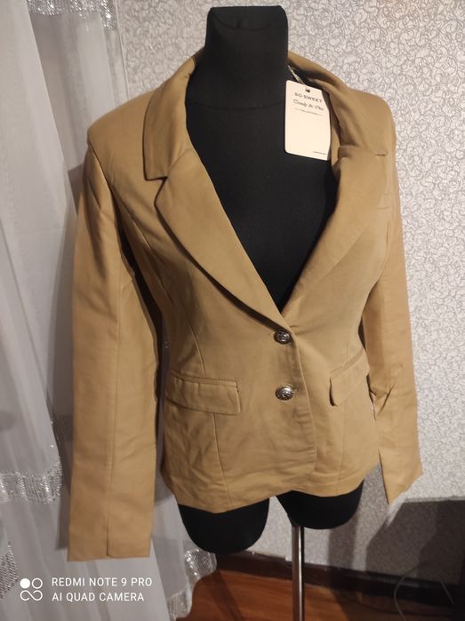 Marynarka l 40 musztarda