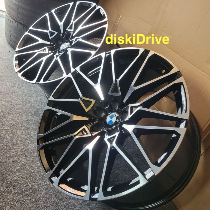 диски 818M стиль R20 21 22 на BMW X5 F15 G05 X6 F16 G06 X7 G07 X3 X4
