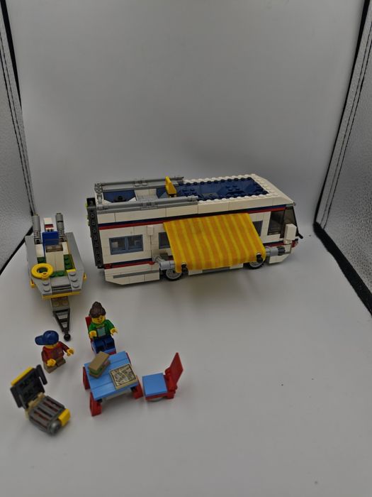LEGO 41052 kamper, brak miśka i drzewek