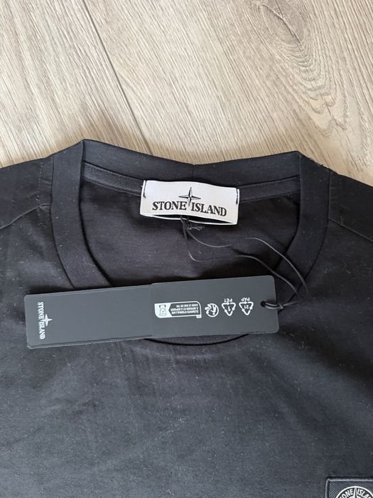 Stone Island black T-shirt legit