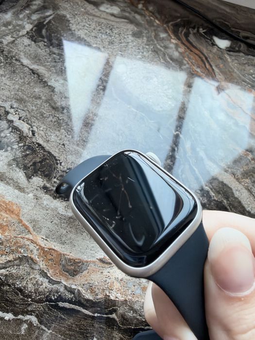 Apple watch 41mm series 7 gps cellular zloty