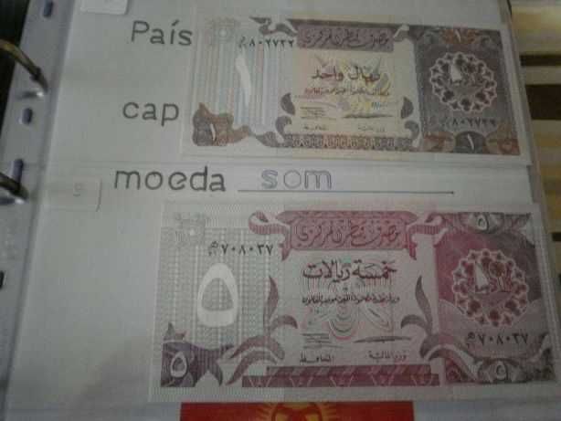 QATAR 4 Notas Não Circuladas conforme as fotos,de duas Séries