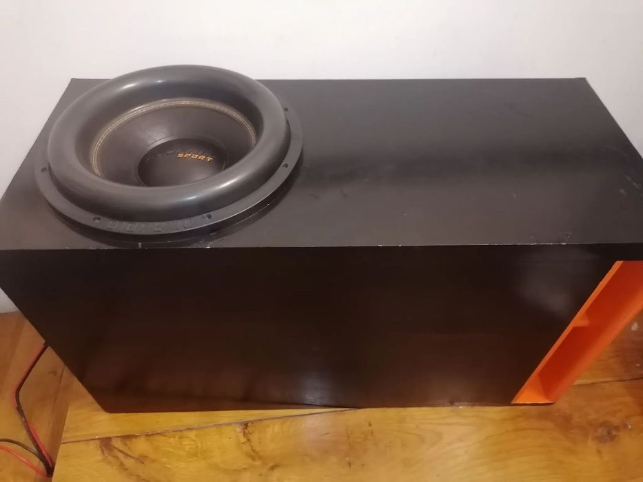 DL AUDIO PHOENIX SPORT skrzynia basowa subwoofer głośnik niskotonowy 15" 2.5k RMS