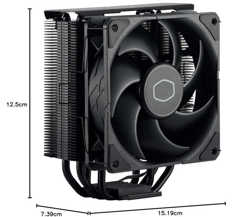Cooler Master Hyper 212 Black -Novo original