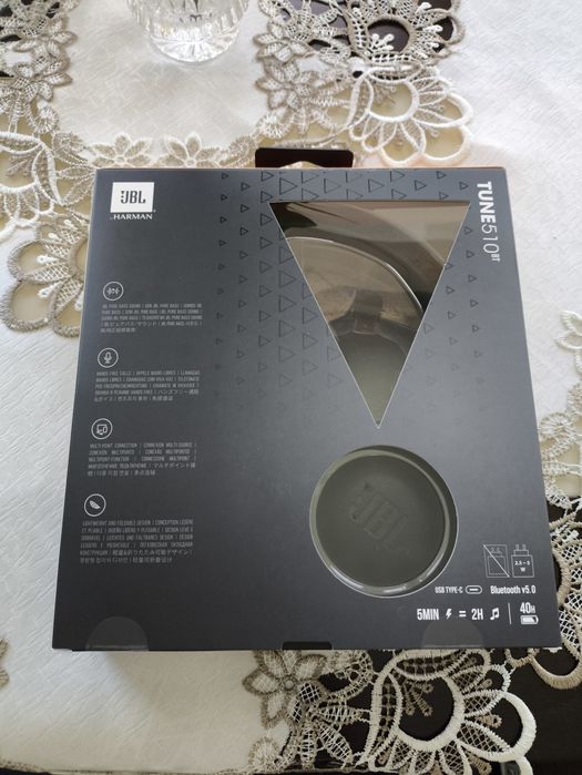 Słuchawki nauszne JBL Tune 510BT