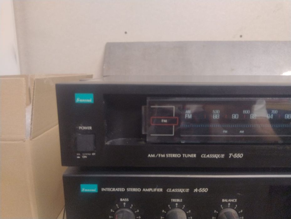 Sansui T-550 stan idealny