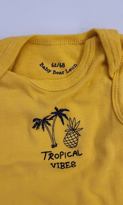 Body niemowlęce na ramiączkach 62/68 - 2 sztuki