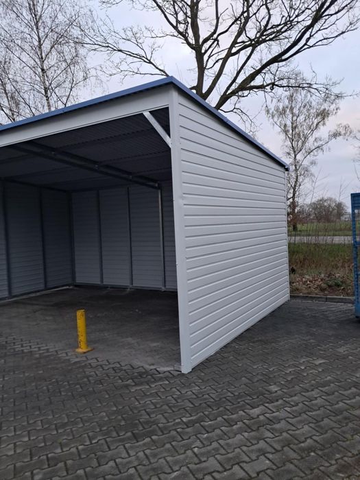 Wiata garażowa otwarta 6x4 carport premium