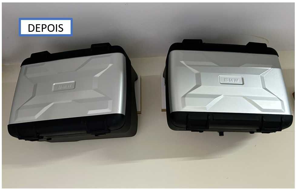 Suportes parede - malas BMW GS 1250 - modelo "Vario"