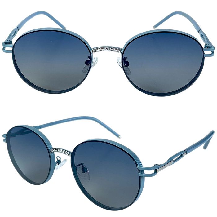 Okulary przeciwsłoneczne damskie polaryzacyjne ETE metal nylon