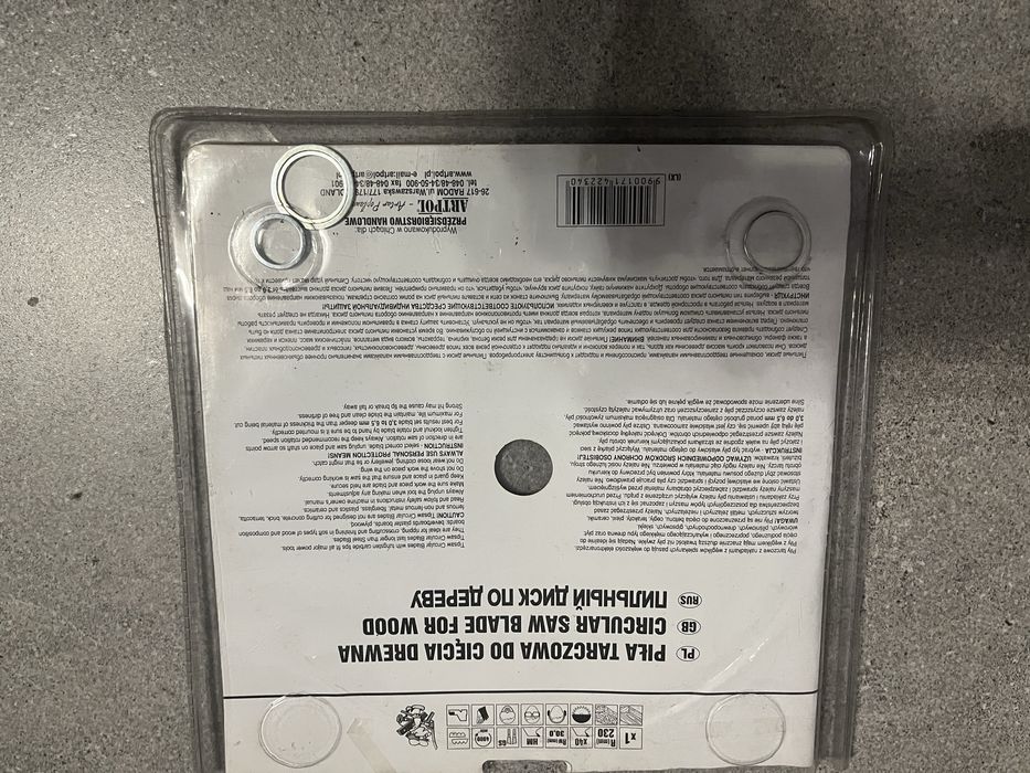 Pila tarczowa do cięcia drewna x 40 - nowa