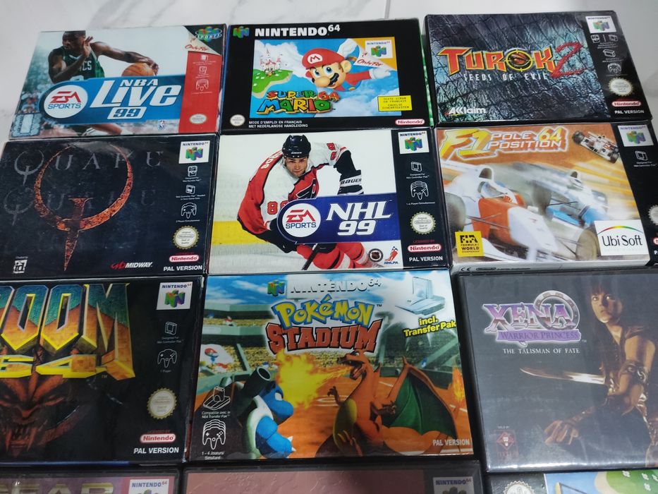 Jogos Nintendo 64  N64